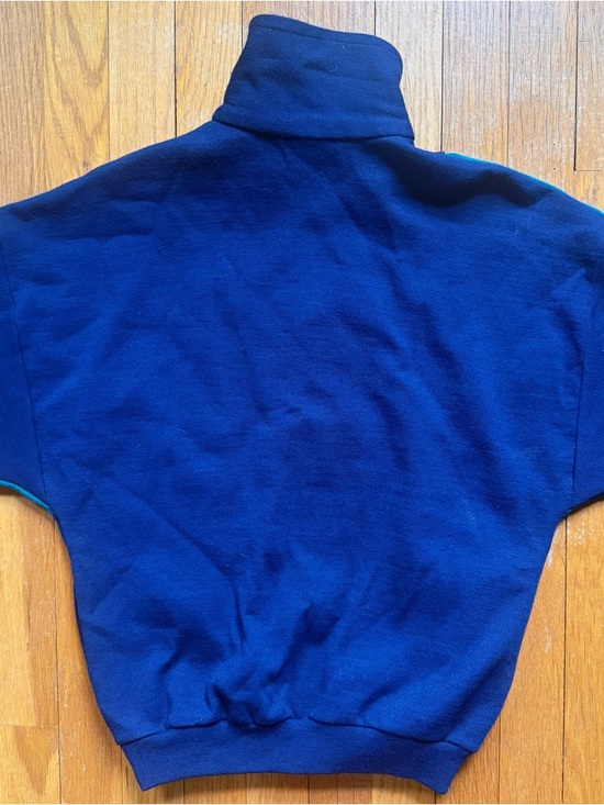 Vintage 1980’s Ema Knit Zip-up Track Jacket Sweatshirt - Picture 6 of 6